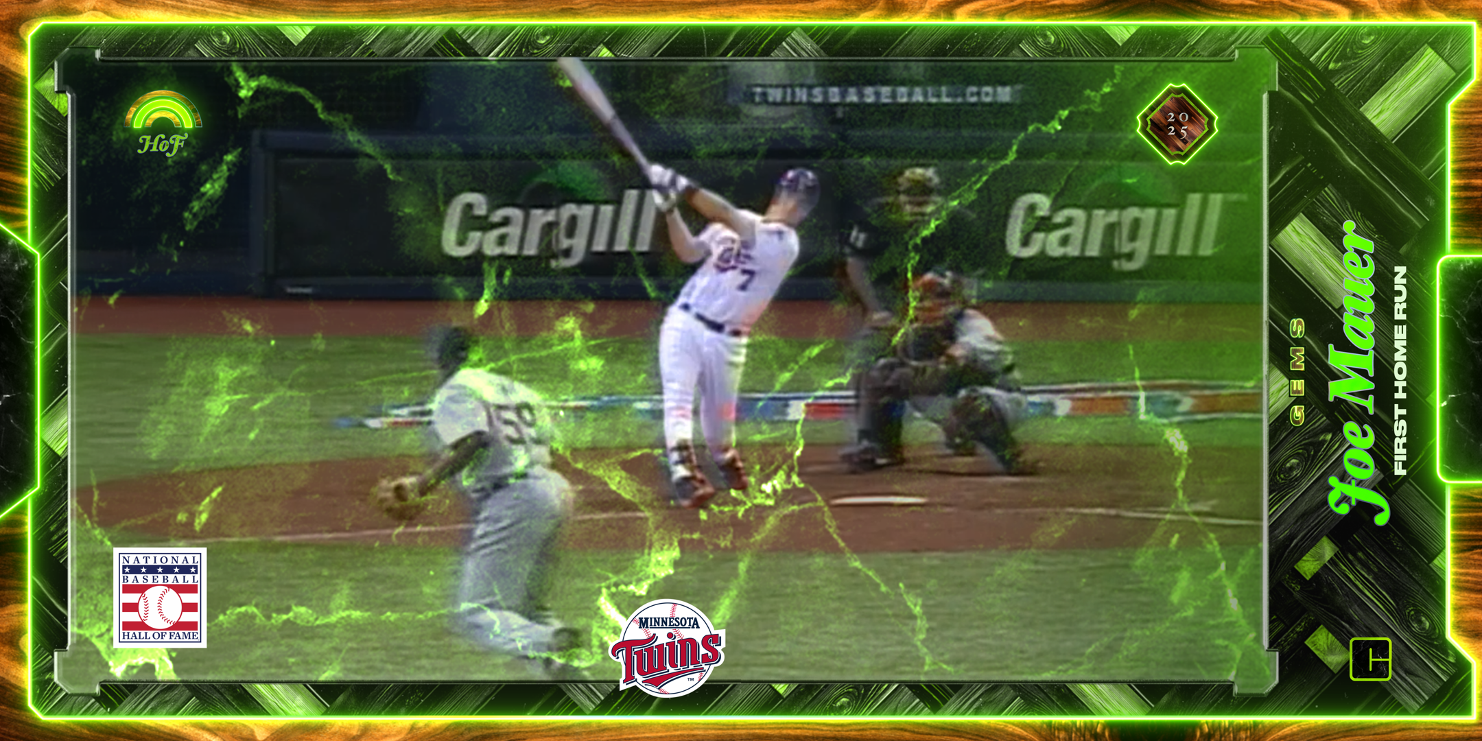 Joe Mauer - First Home Run 25