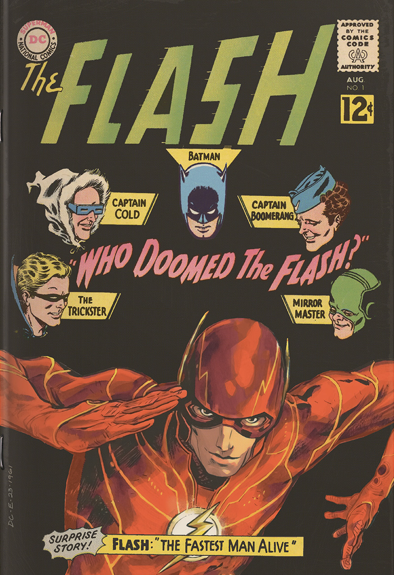 The Flash The Fastest Man 185 NFT artwork