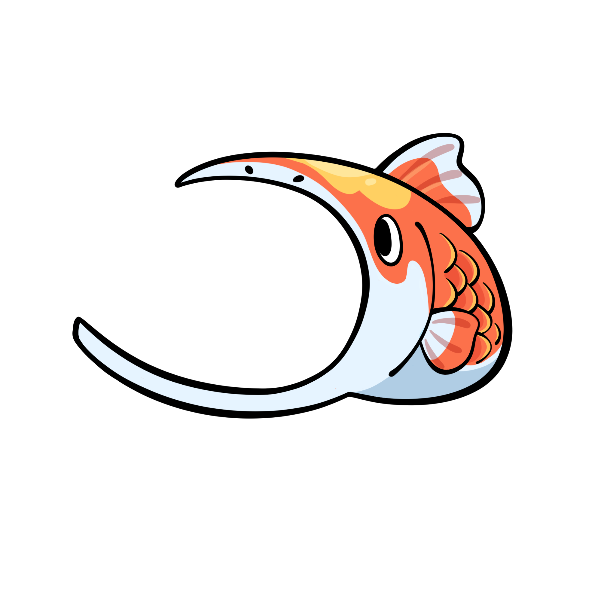 Goldfish Suit NFT artwork