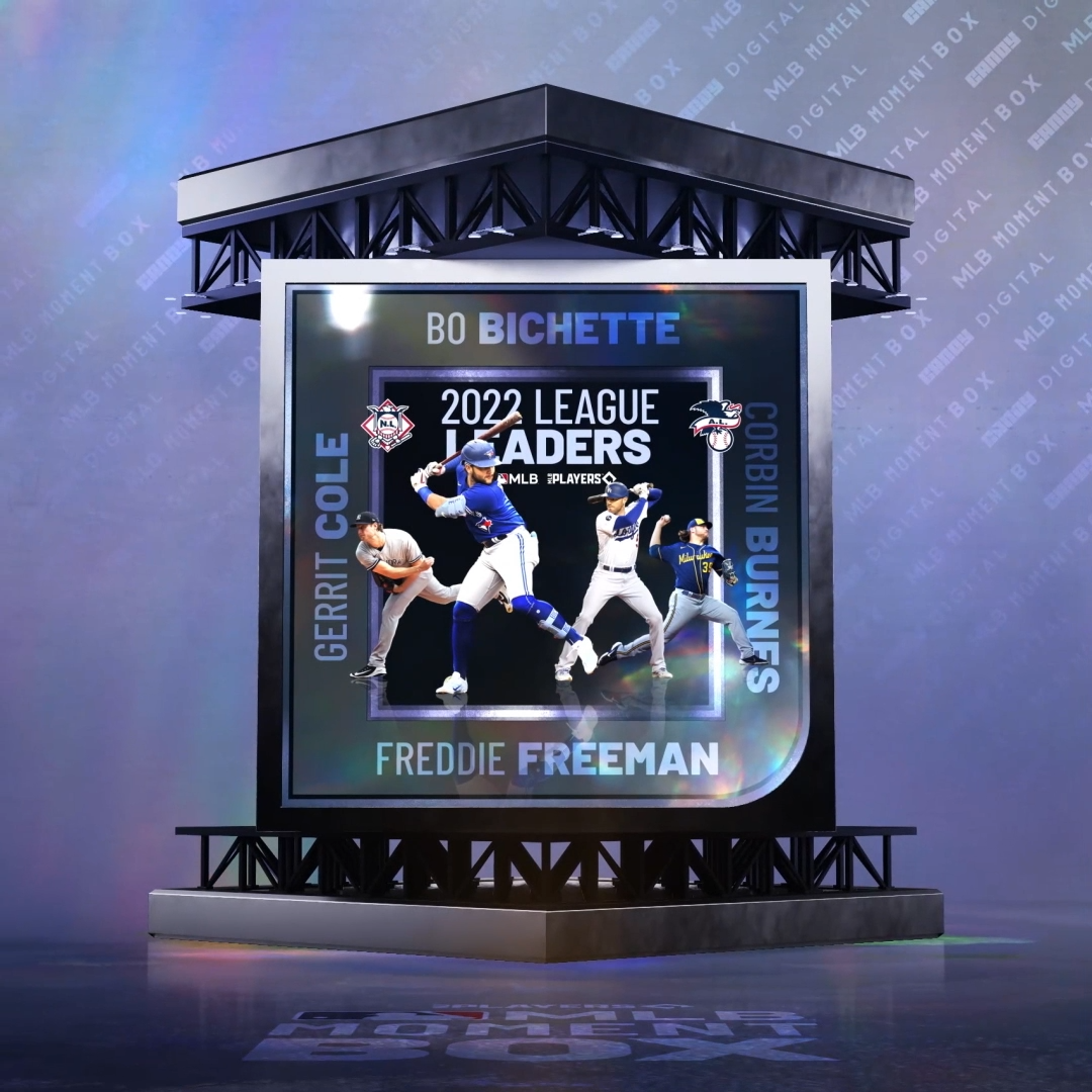 League Leaders Bo Bichette 243 NFT artwork