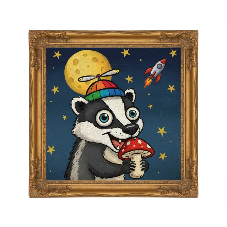 Badger #071 NFT artwork