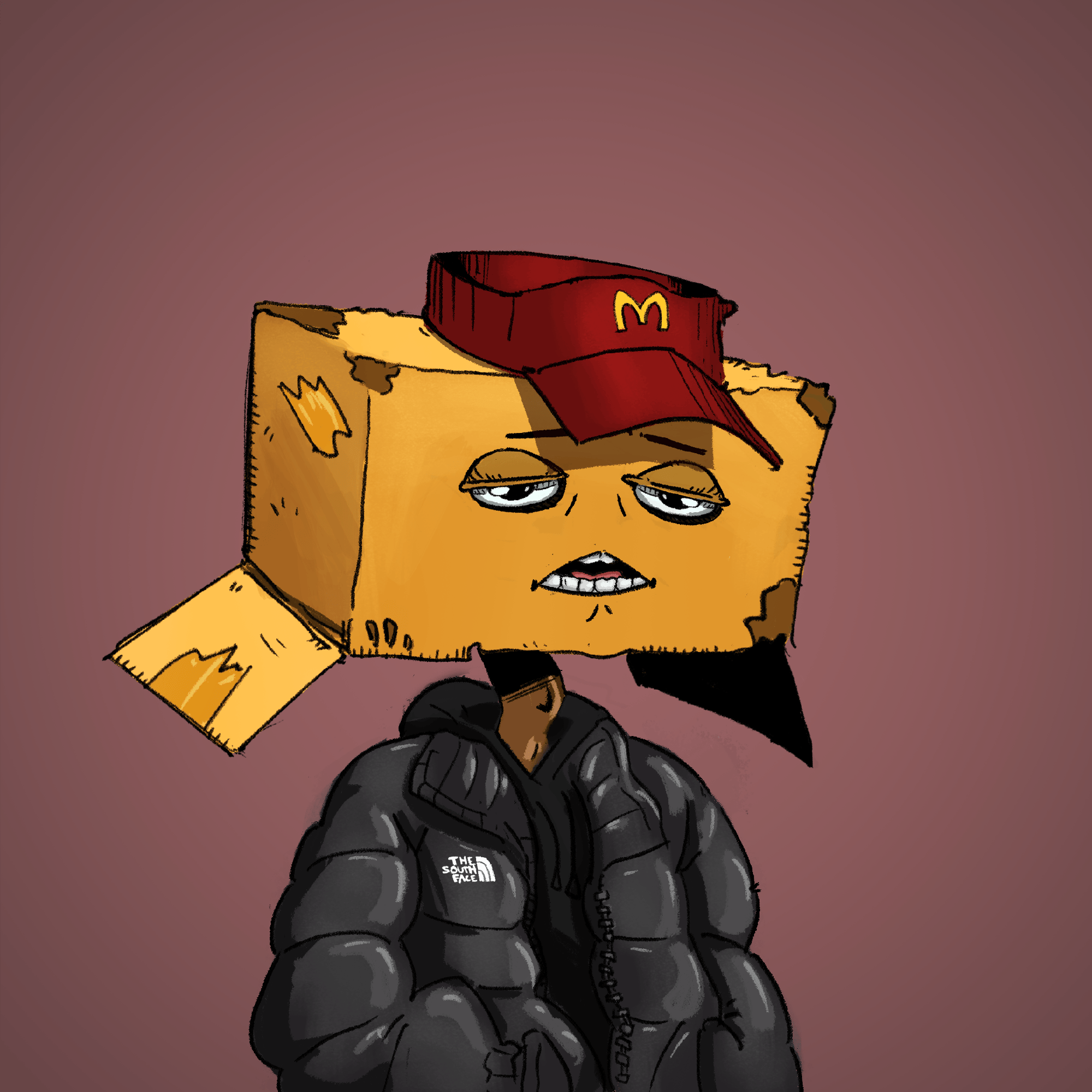 Cardboard Citizens #1733 NFT artwork