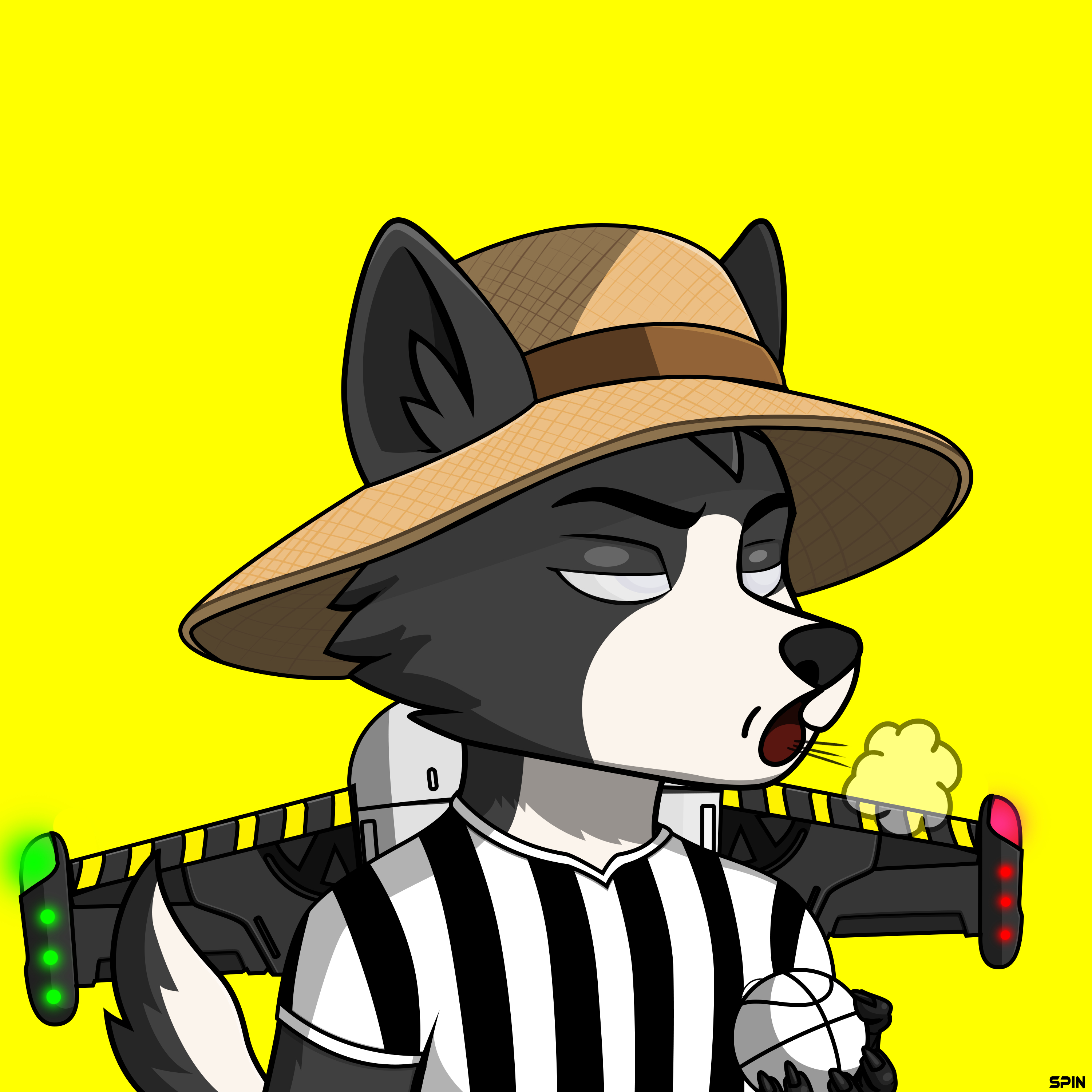 Apex Wolf #2958 NFT artwork