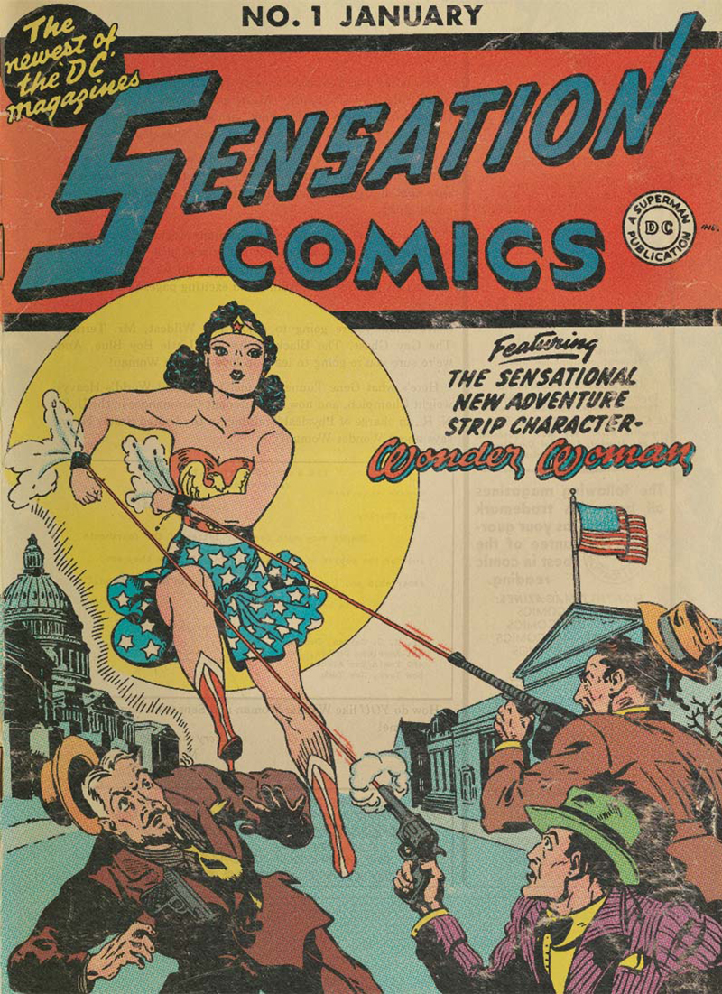 Sensation Comics 1 449 NFT artwork