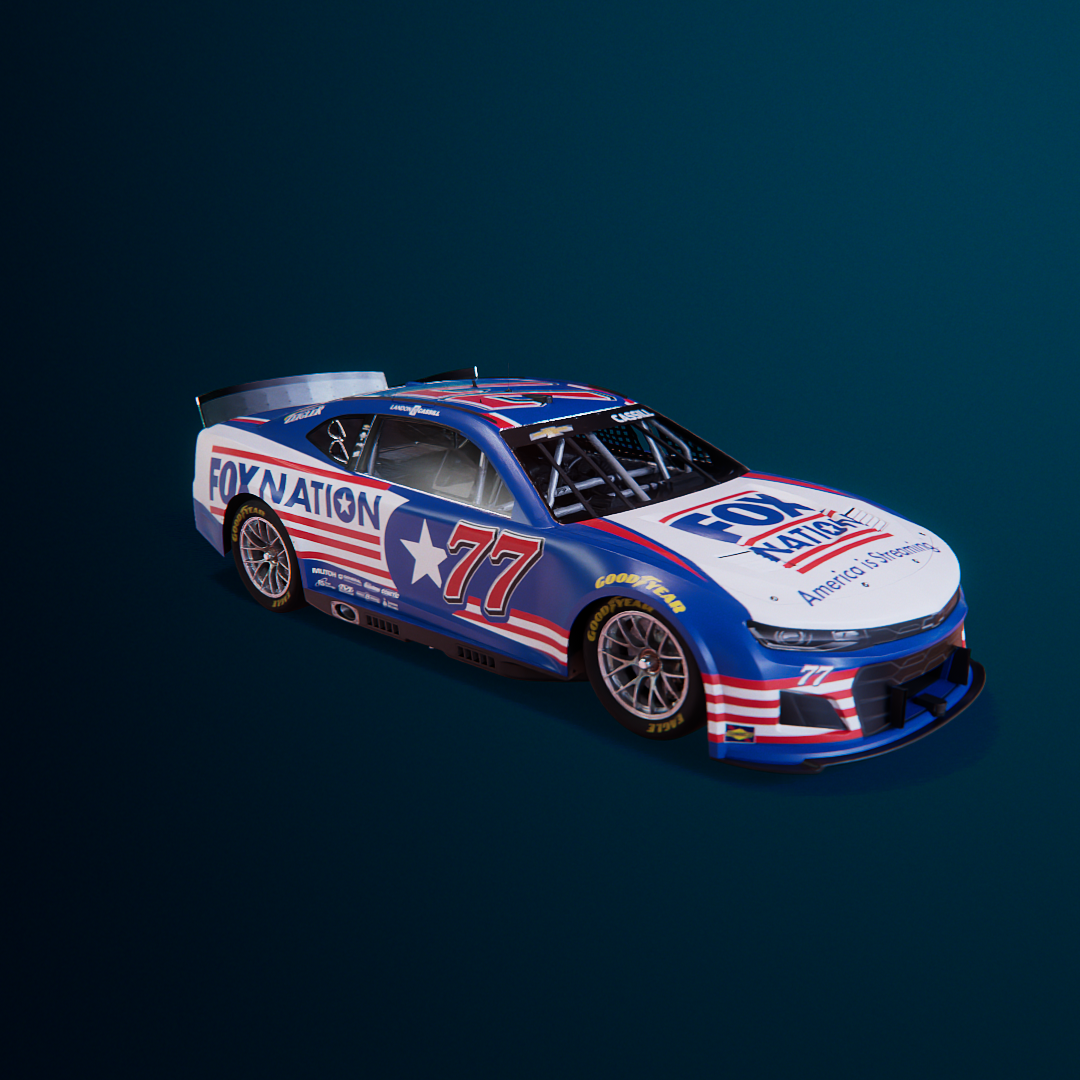 77 Landon Cassill Next Gen D 880 NFT artwork
