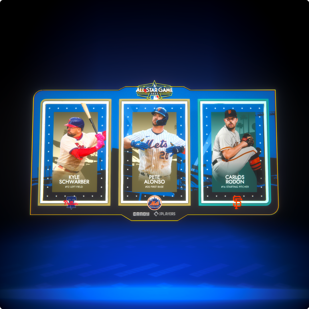 2022 Tricon Schwarber Alonso R 1 NFT artwork