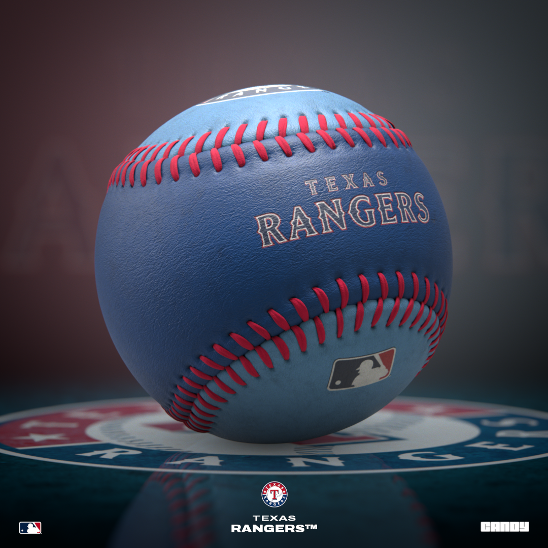 2024 Texas Rangers Baseball NFT artwork