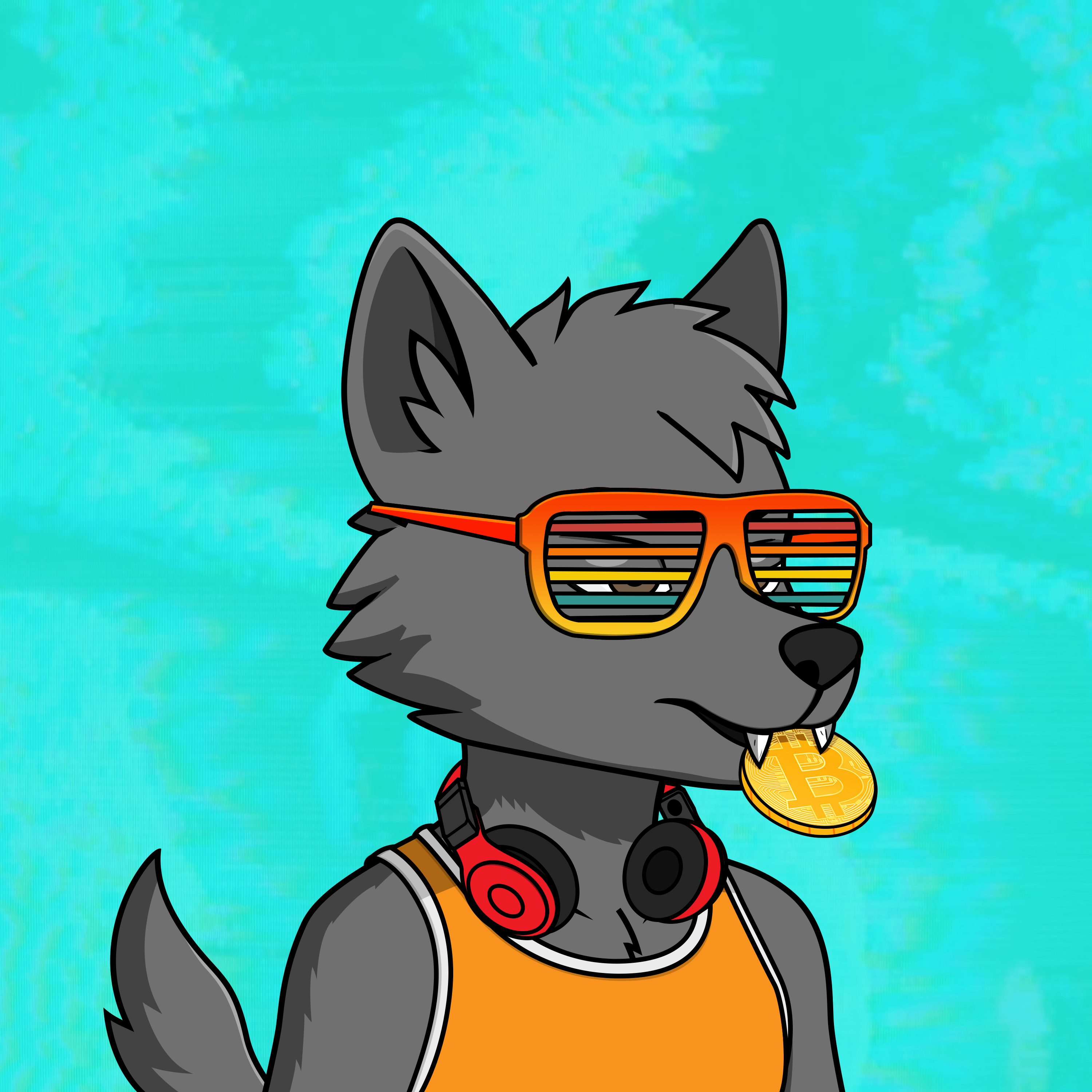 Apex Wolf #976 NFT artwork