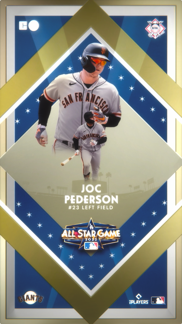 Joc Pederson (253/388) NFT artwork