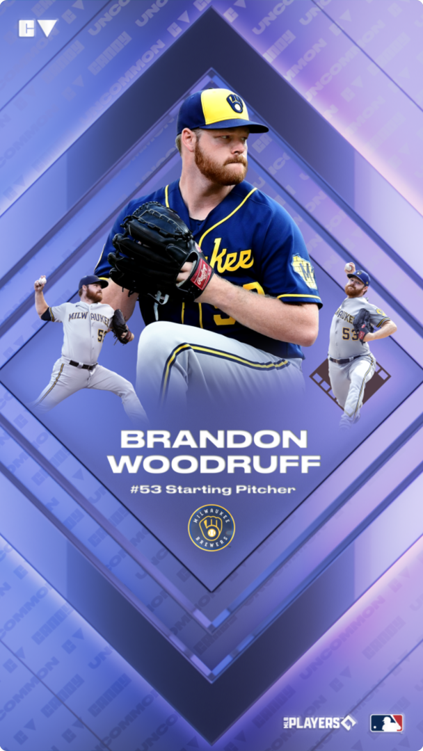 Brandon Woodruff (803/1500) NFT artwork