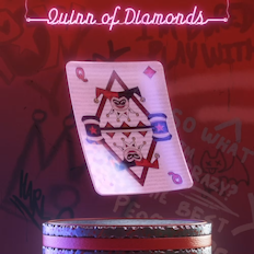 Quinn of Diamonds (1150/1299) NFT artwork
