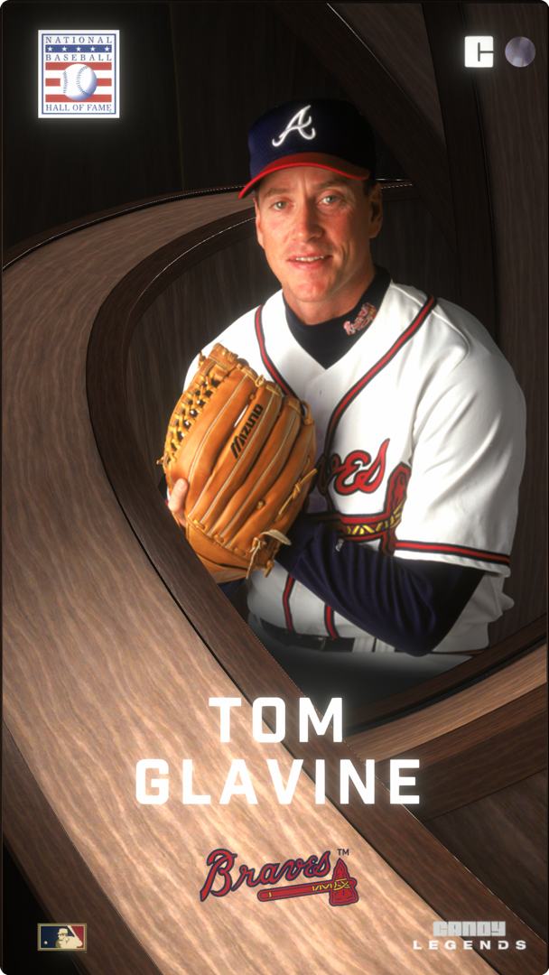 Tom Glavine (648/700) NFT artwork