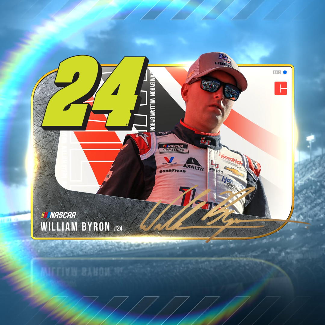 William Byron (1/30)