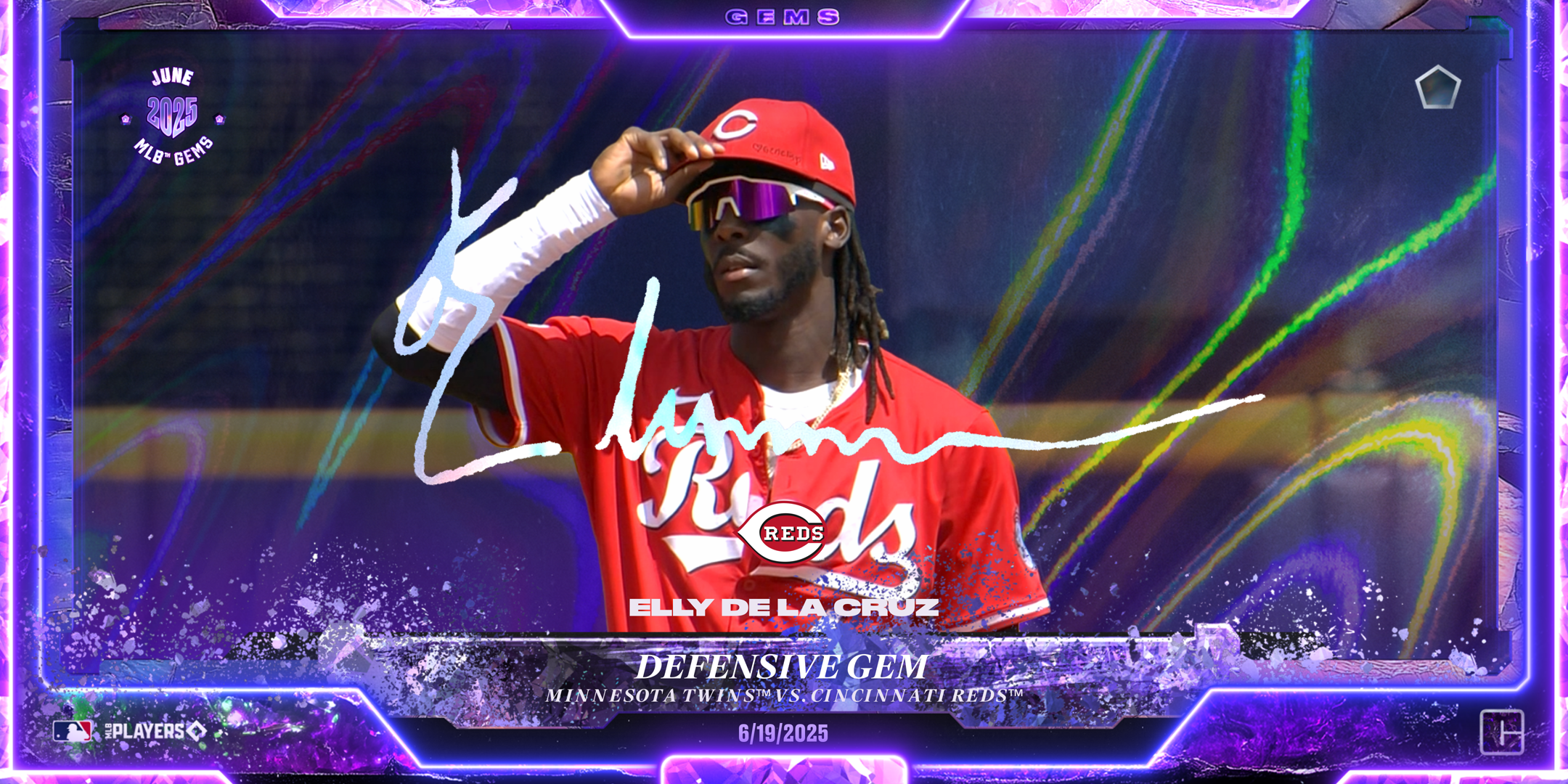 Elly De La Cruz Defensive Gem 15 NFT artwork