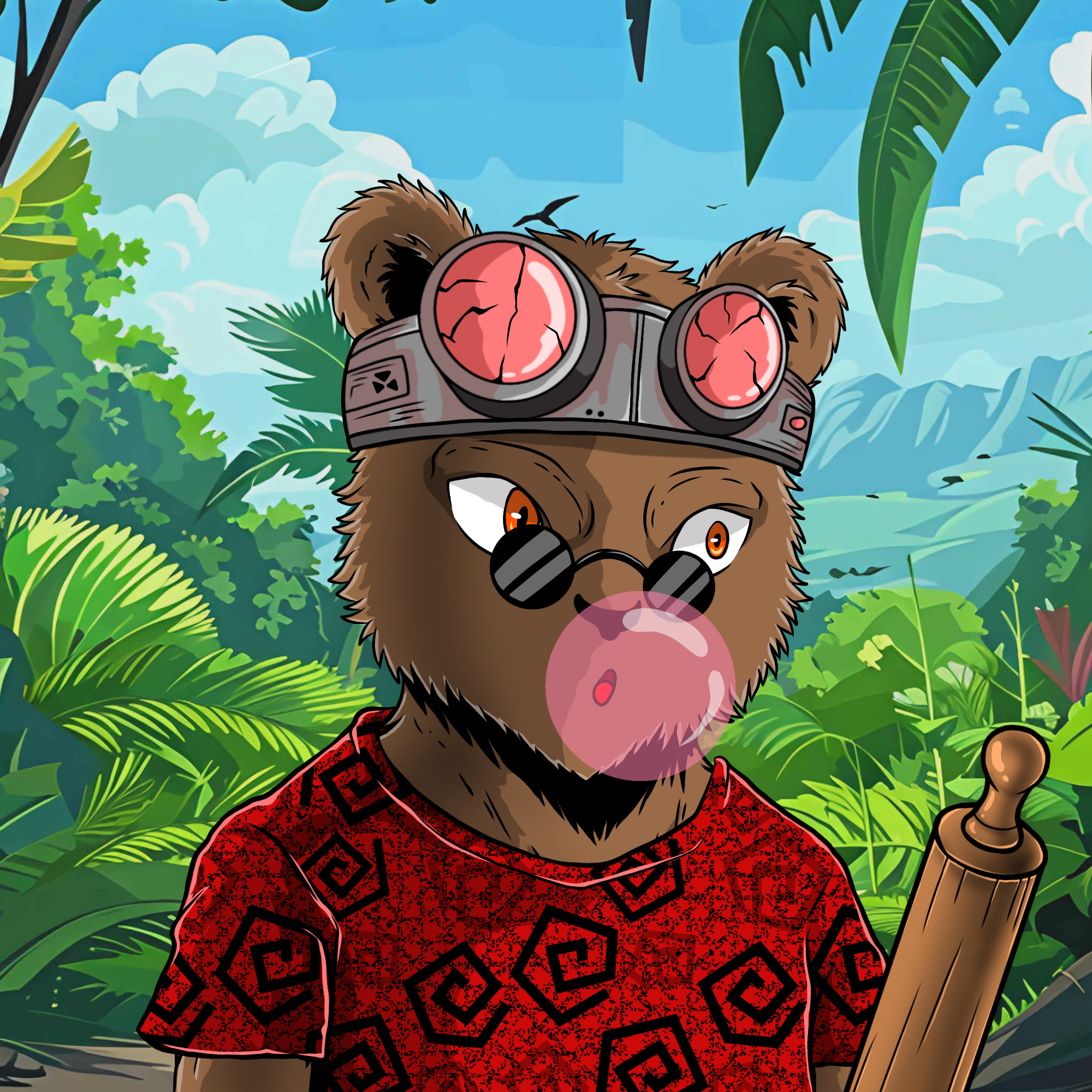 Lucky Bear Club #1261 NFT artwork
