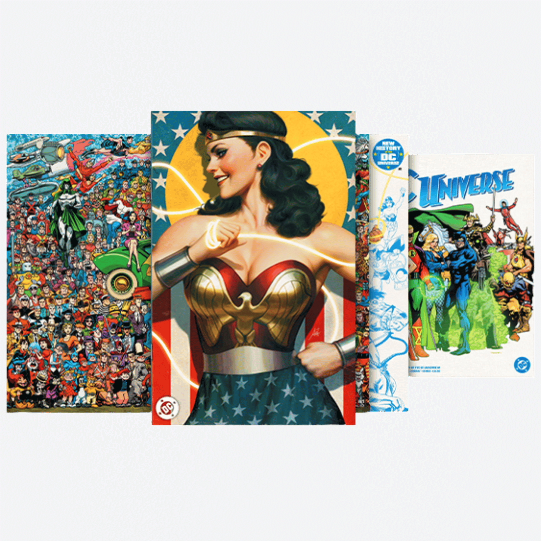 New History of the DC Universe 3 NFT artwork