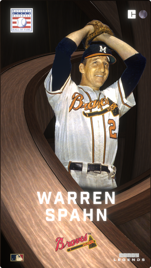 Warren Spahn (71/700) NFT artwork