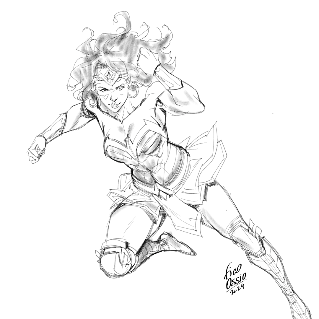 Wonder Woman Justice Leagu 2 NFT artwork