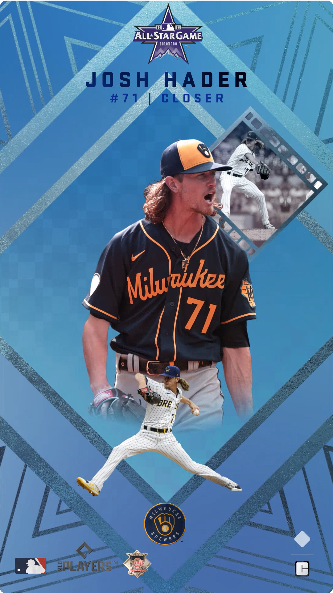 Josh Hader (4/60) NFT artwork