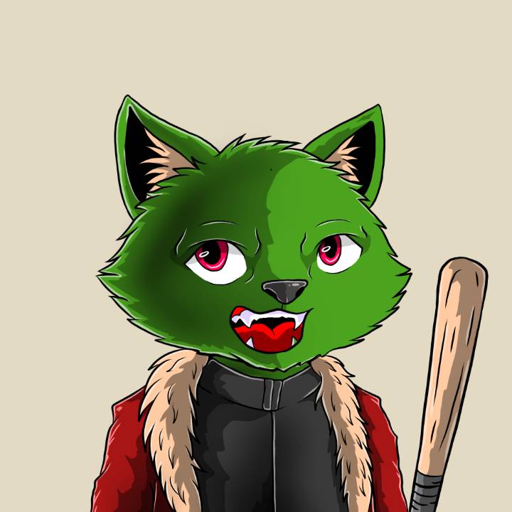 WallowCats #256 NFT artwork