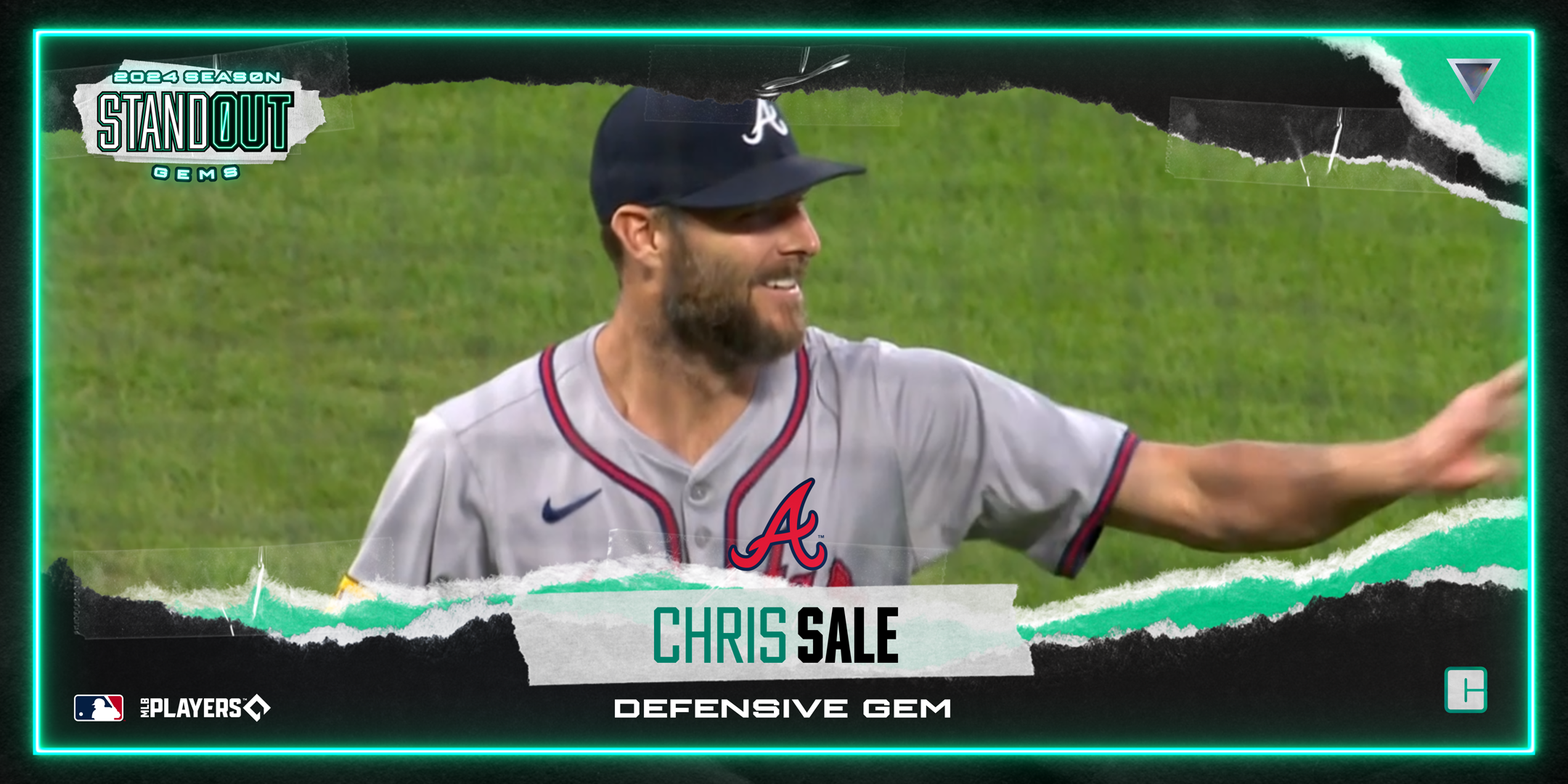 Chris Sale - Defensive Gem 399 NFT artwork