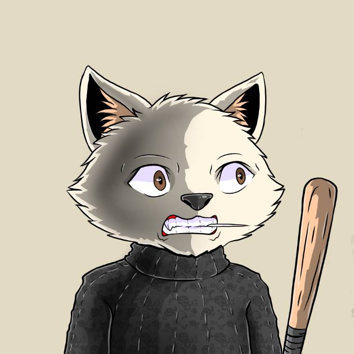 WallowCats #304 NFT artwork