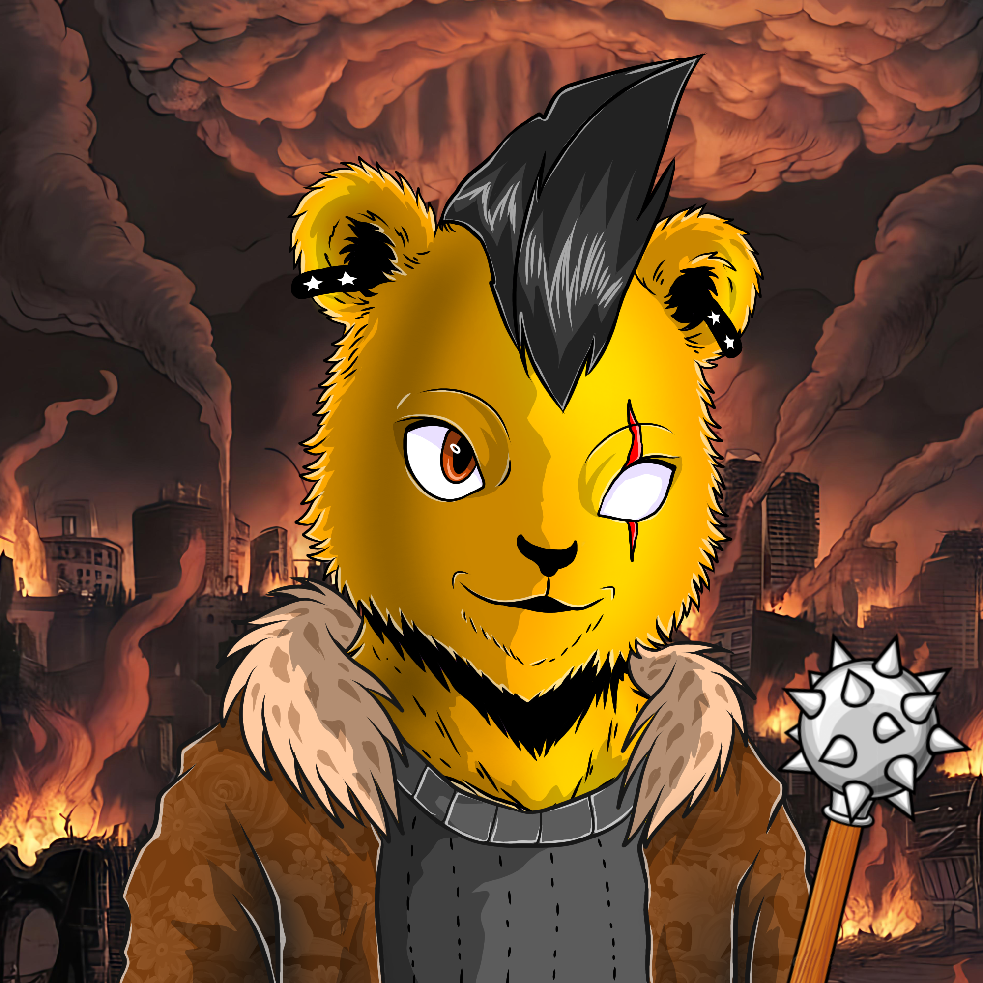 Lucky Bear Club #1687 NFT artwork