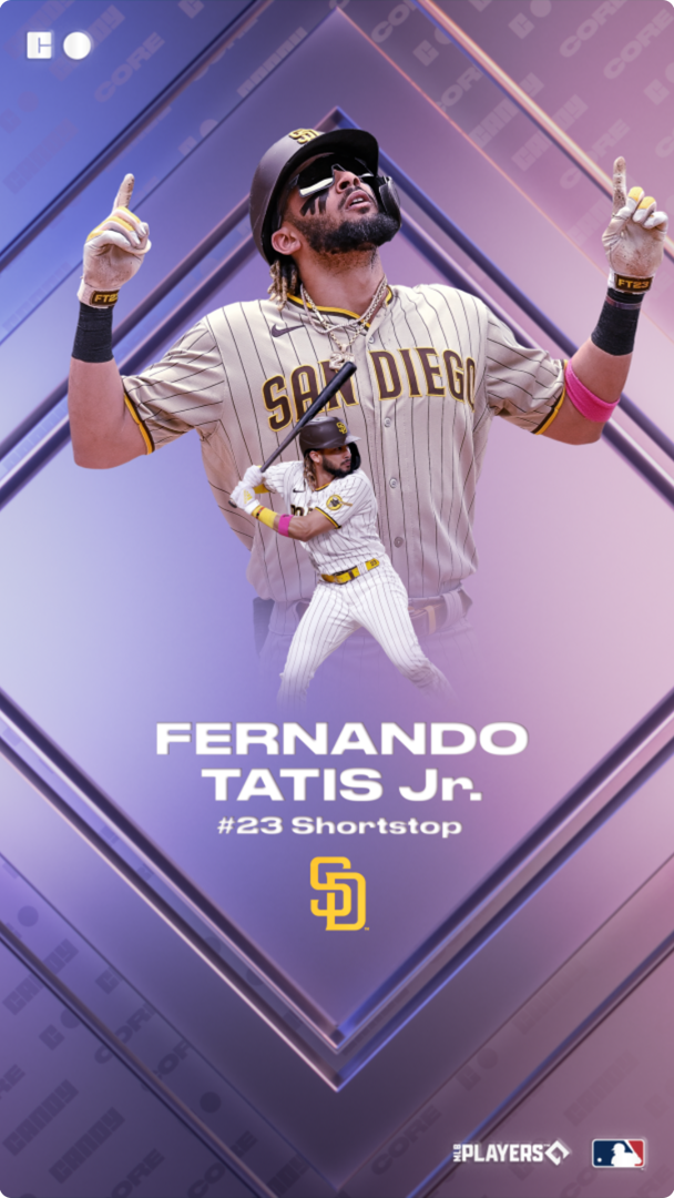 Fernando Tatis Jr. (1437/2750) NFT artwork