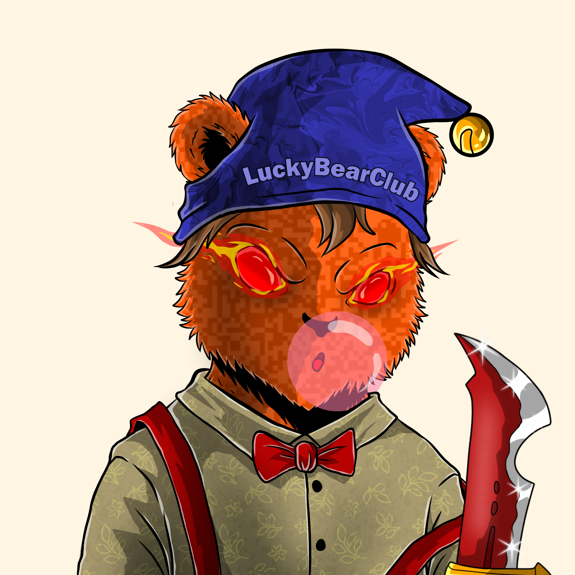 Lucky Bear Club #157 NFT artwork