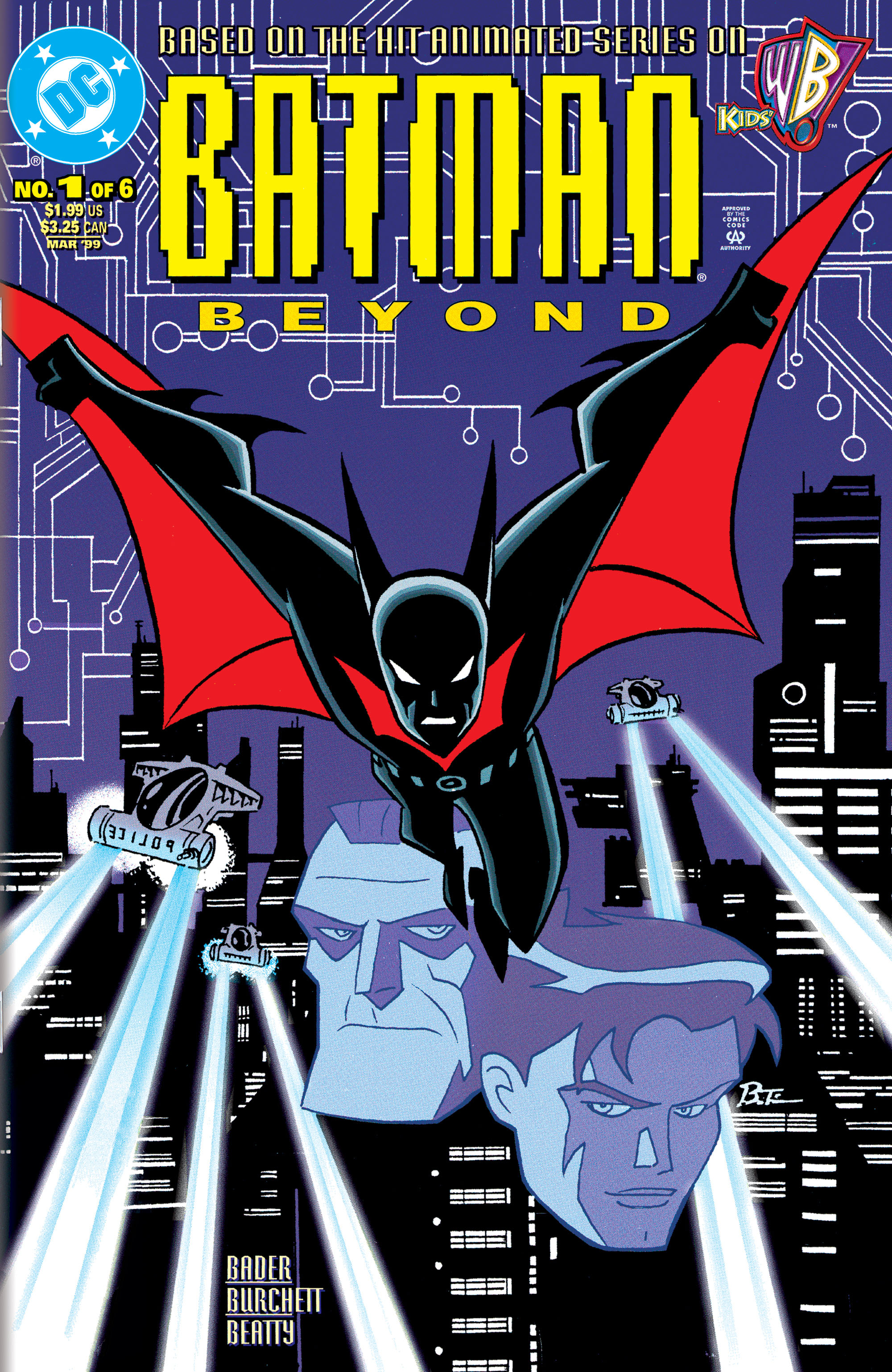 Batman Beyond (1999) #1 1701 NFT artwork