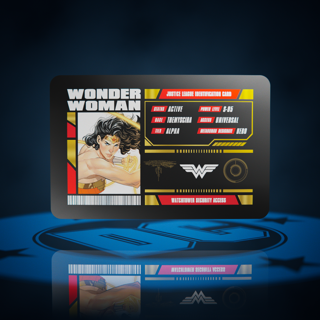 Wonder Woman Justice League 224 NFT artwork