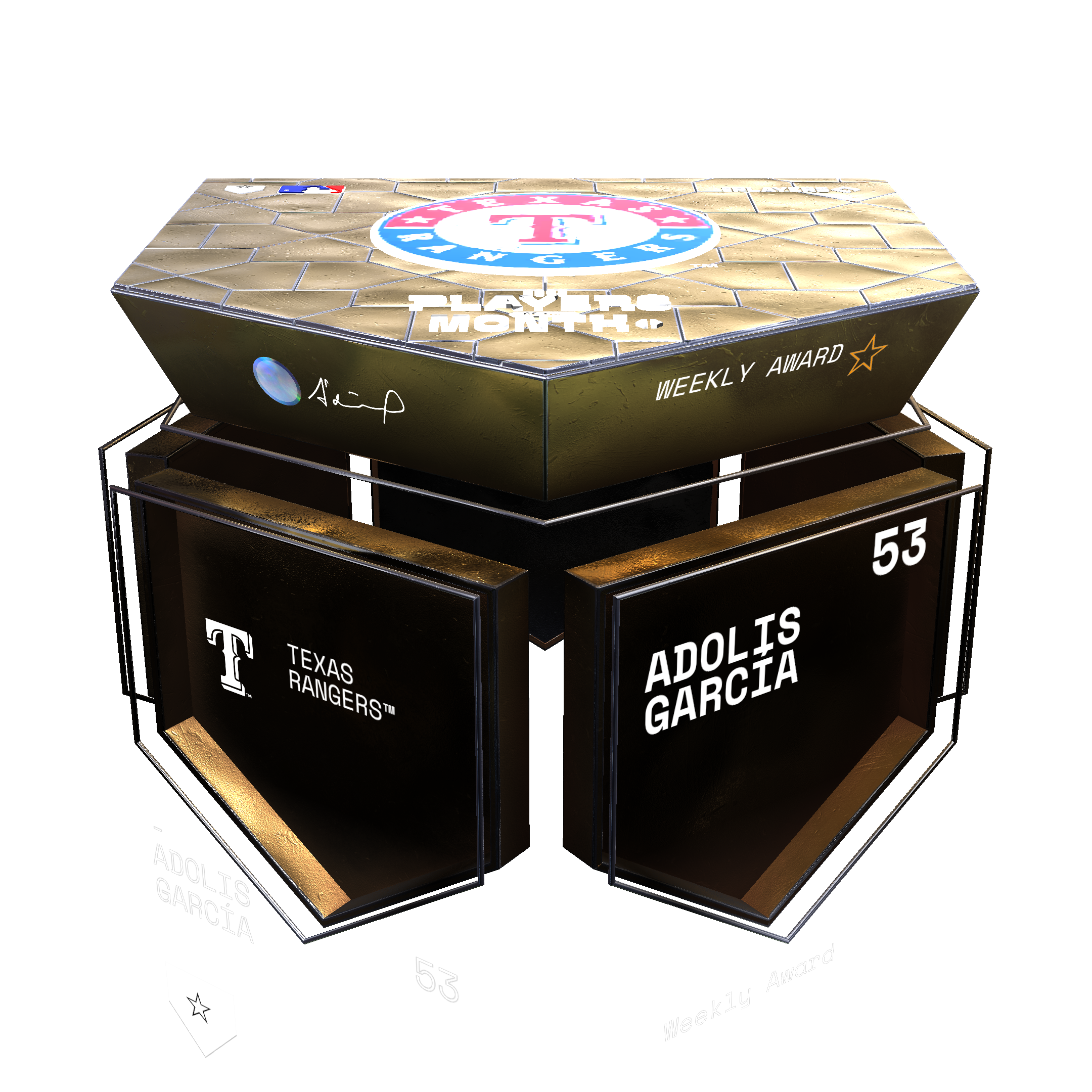 Adolis Garca AL Player of th 72 NFT artwork
