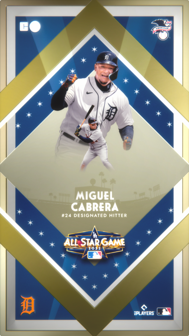 Miguel Cabrera (62/388) NFT artwork