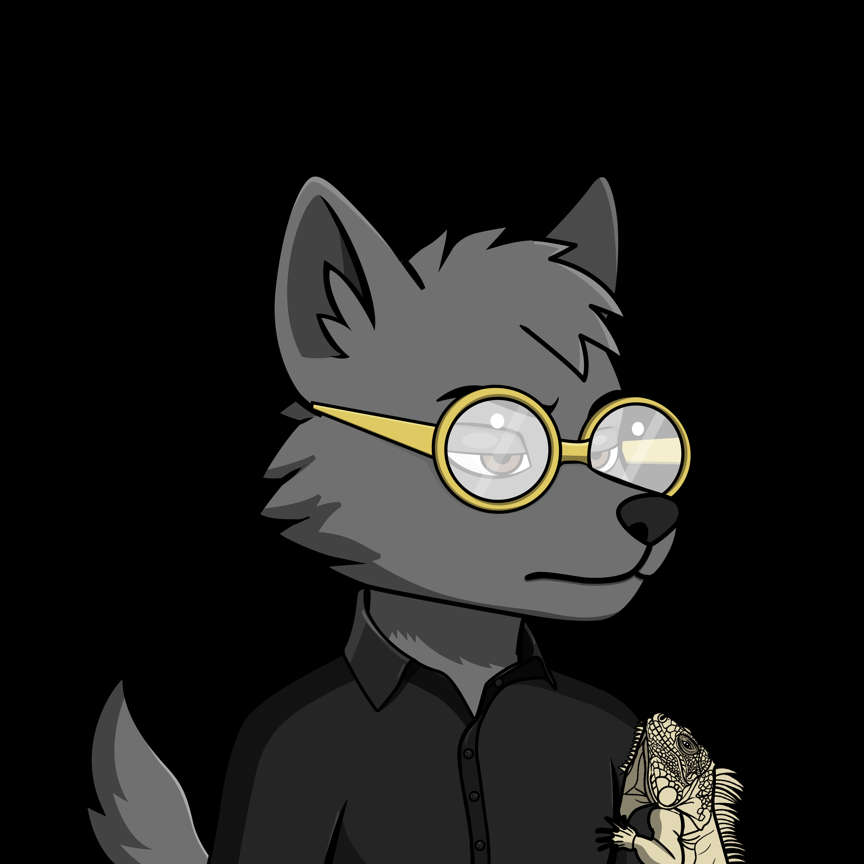 Apex Wolf #601 NFT artwork