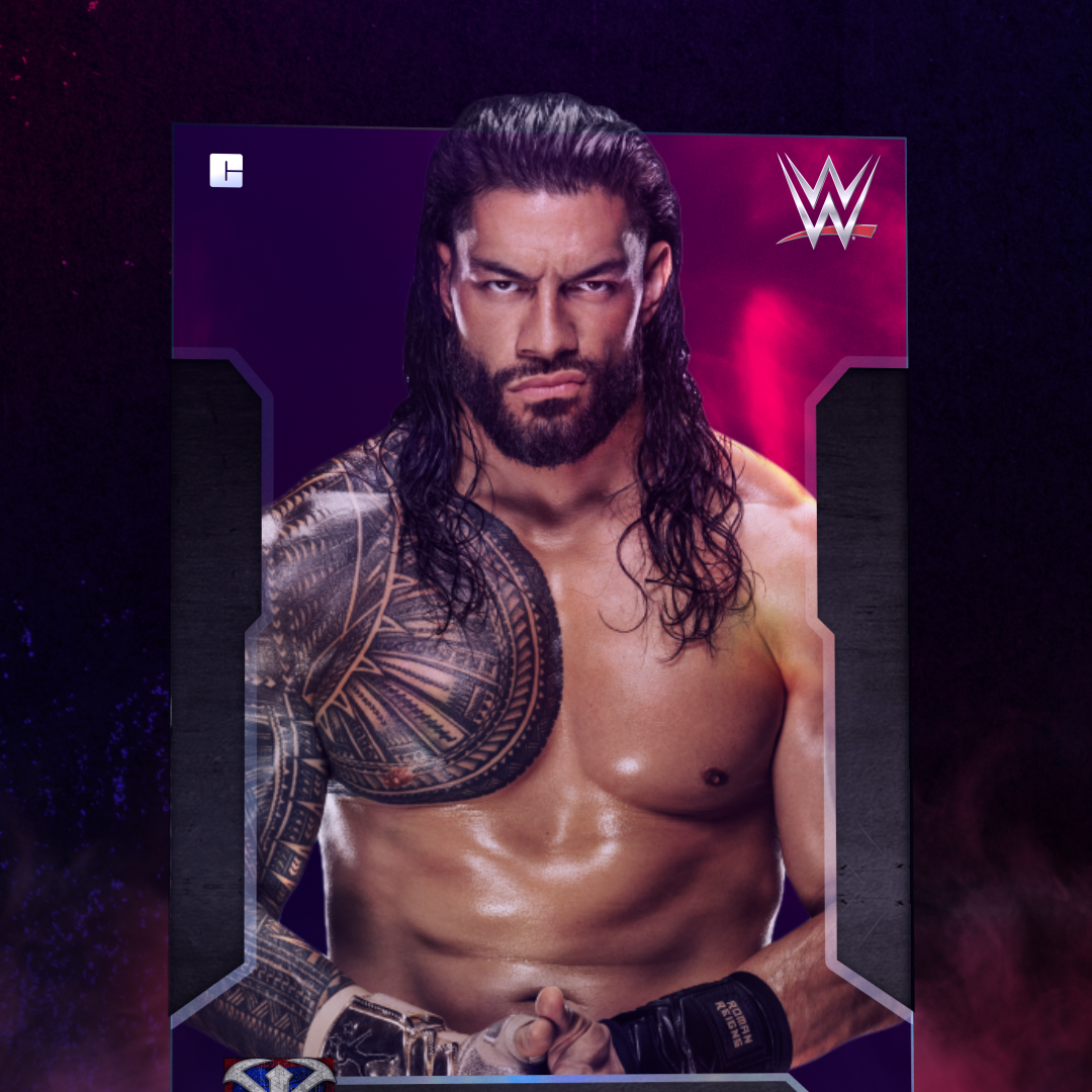 Roman Reigns WrestleMania 5384 NFT artwork