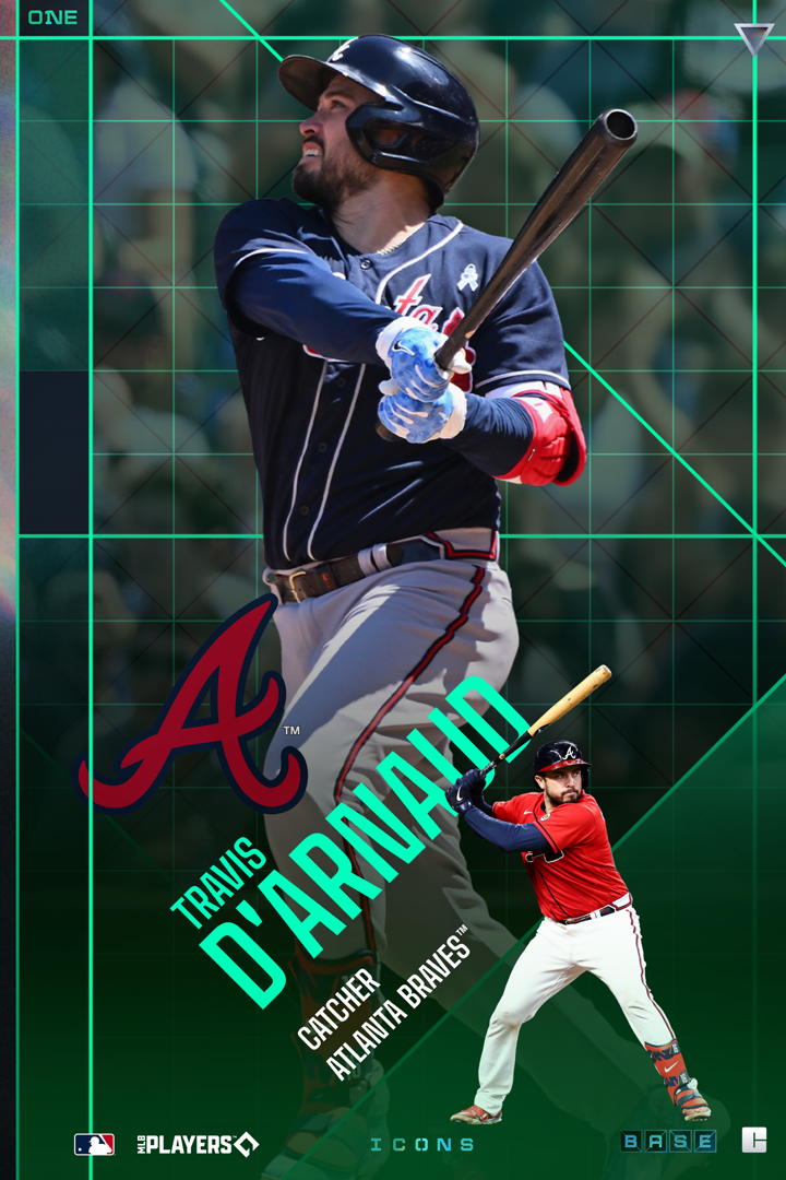 Travis d'Arnaud (92/100) NFT artwork