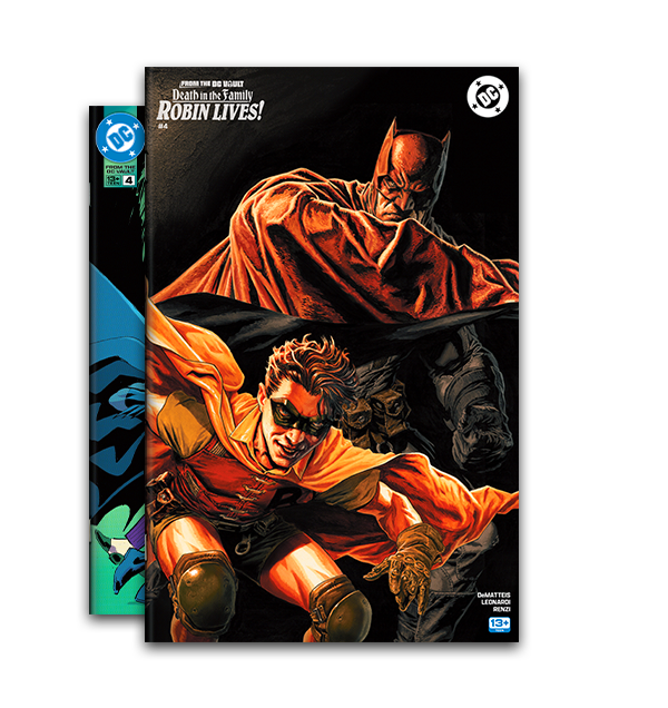 From the DC Vault Death in the 1 NFT artwork
