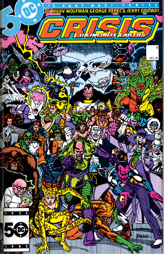 Crisis on Infinite Earths 9 881 NFT artwork
