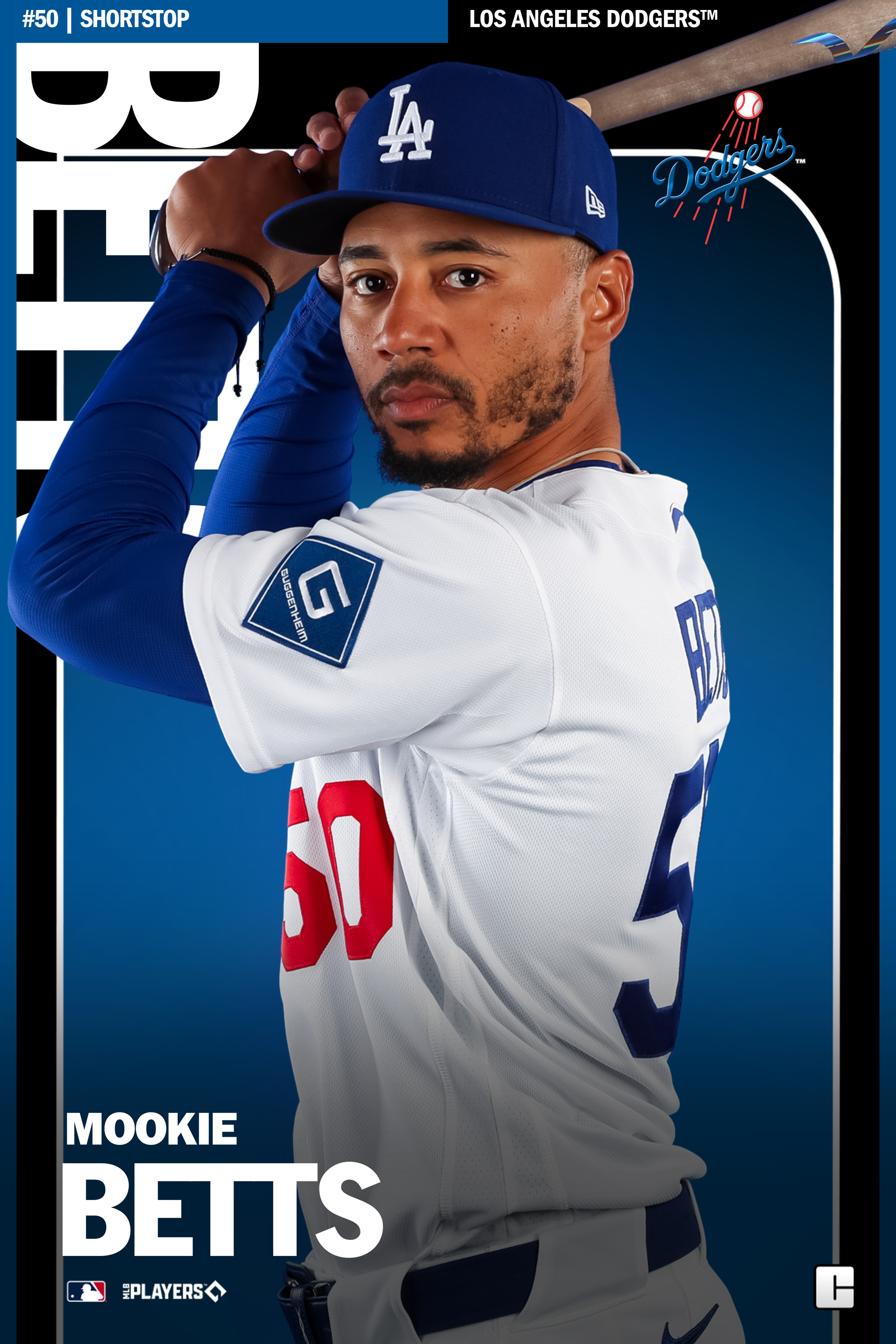 Mookie Betts (243/250) NFT artwork
