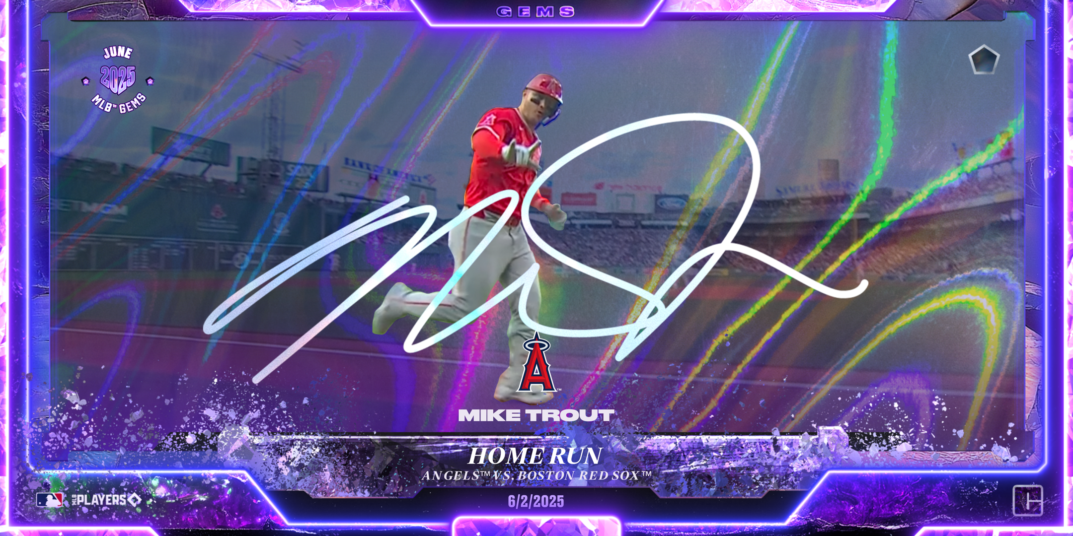 Mike Trout - Home Run (20/25)