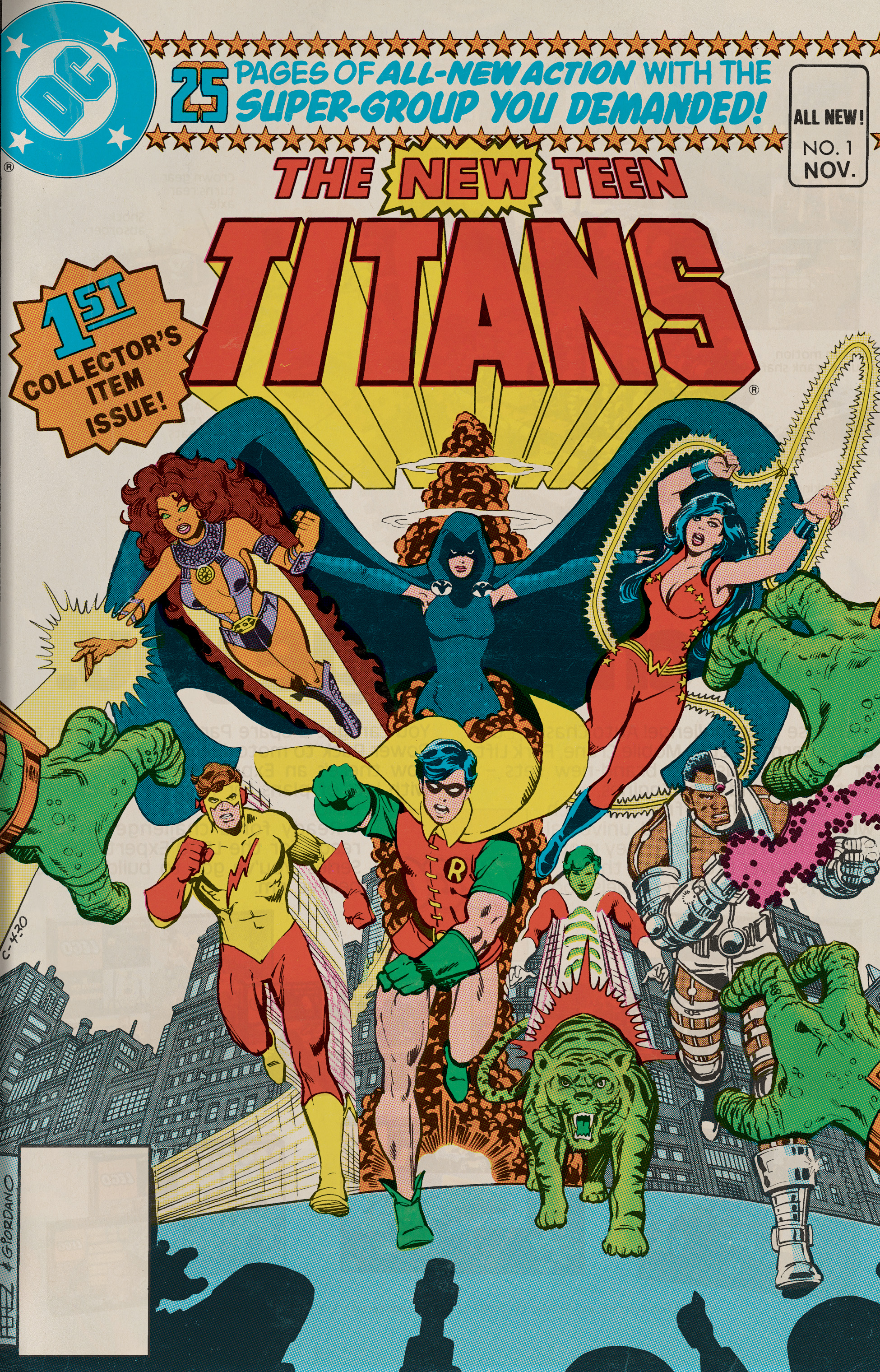 The New Teen Titans 1 136 NFT artwork