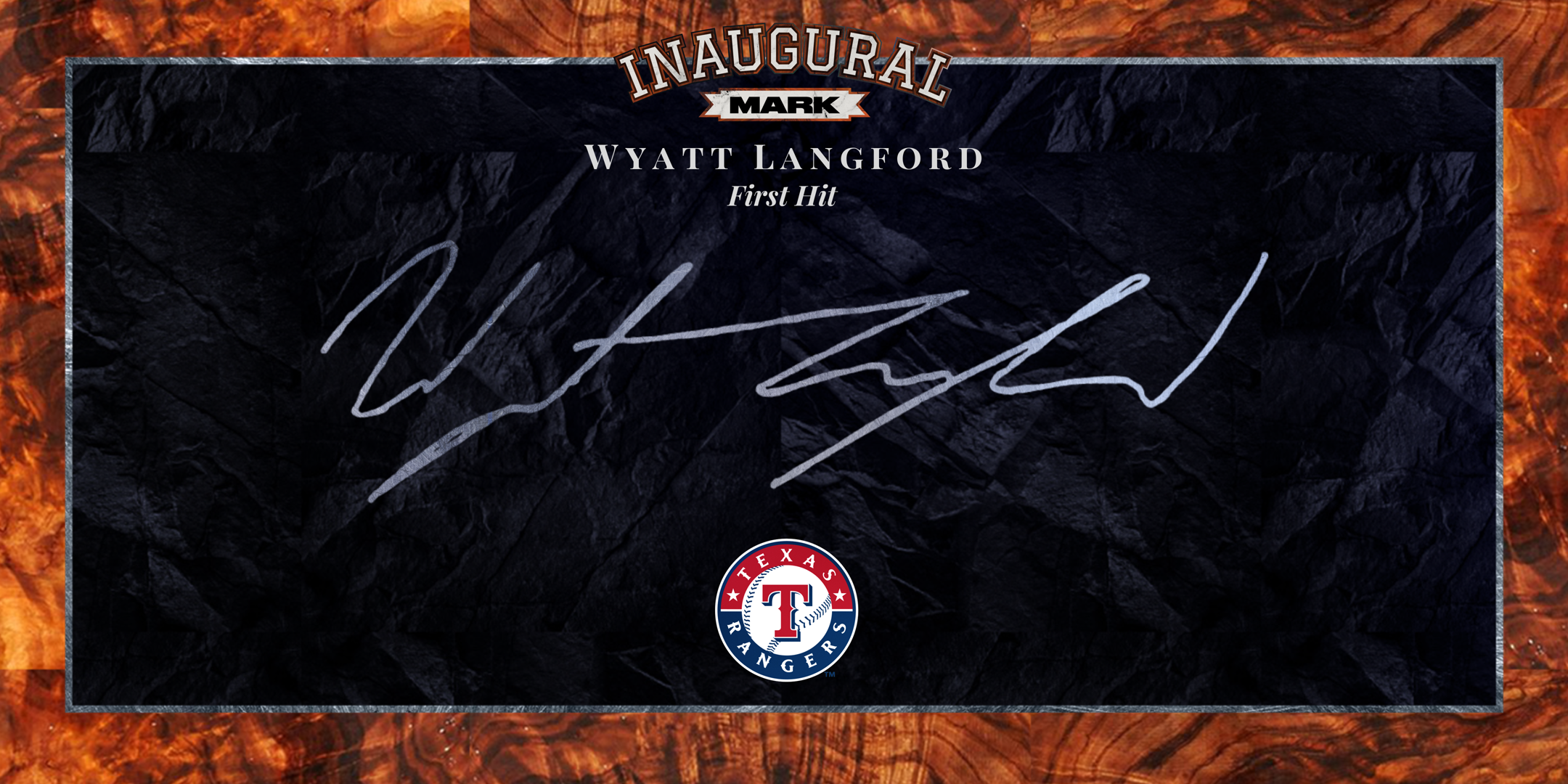 Wyatt Langford - First Hit 40 NFT artwork