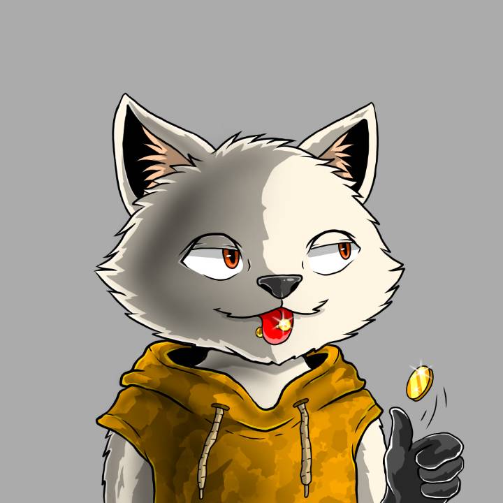 WallowCats #218 NFT artwork