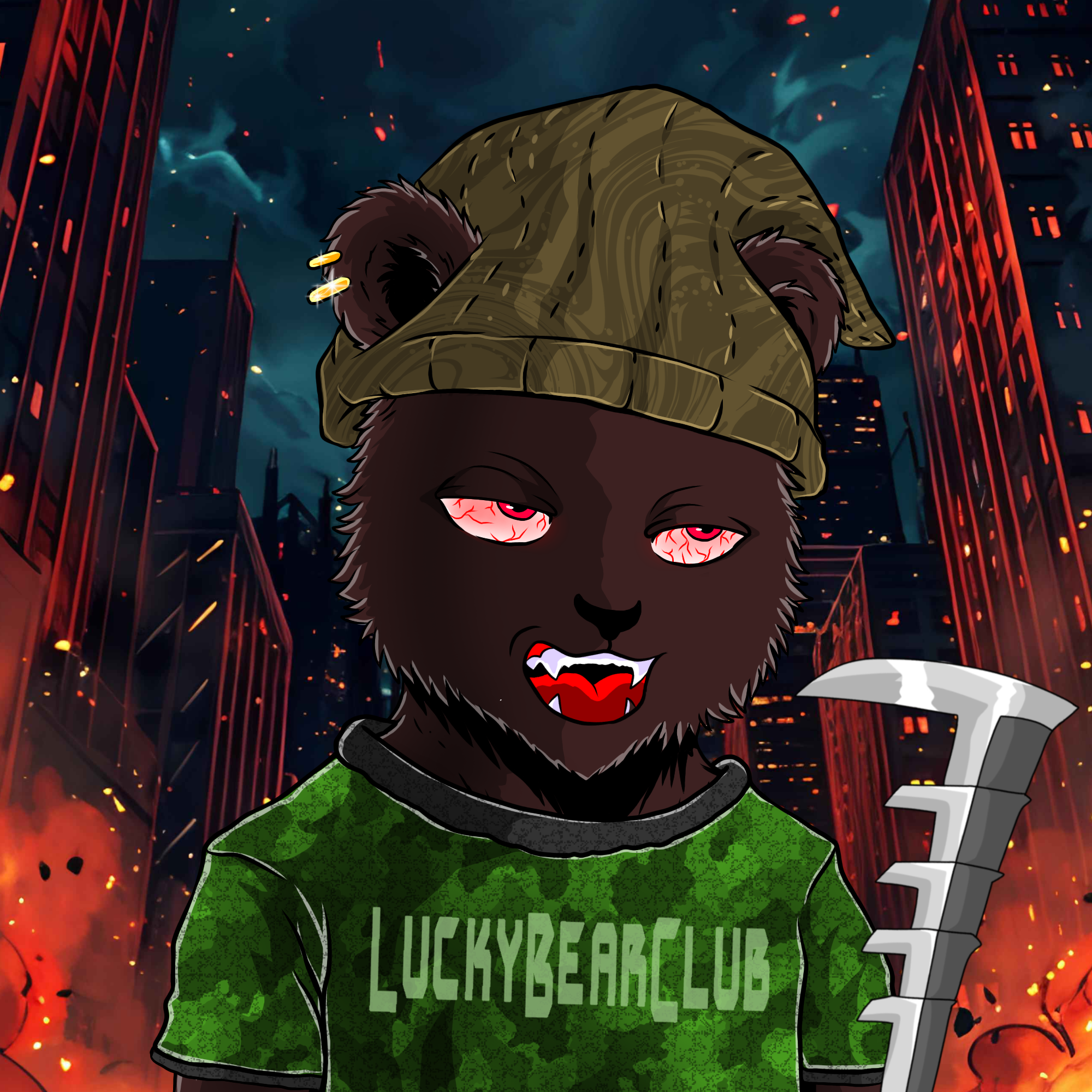 Lucky Bear Club #2304 NFT artwork