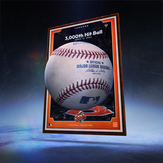 Cal Ripken Jr 3000th Hit Base 25 NFT artwork