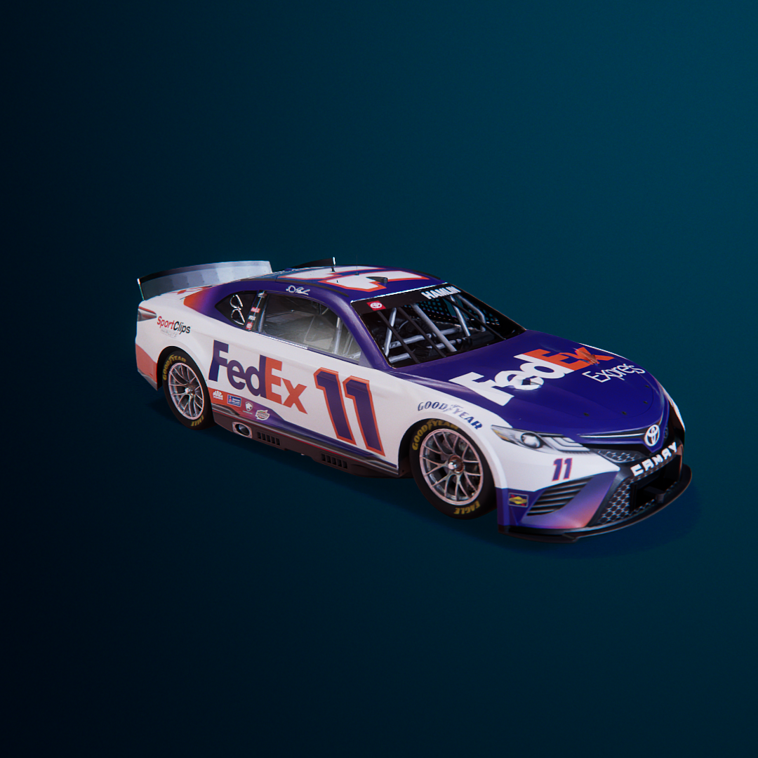 11 Denny Hamlin Next Gen Dig 418 NFT artwork
