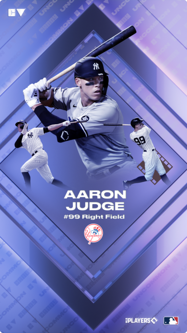 Aaron Judge (479/1500) NFT artwork
