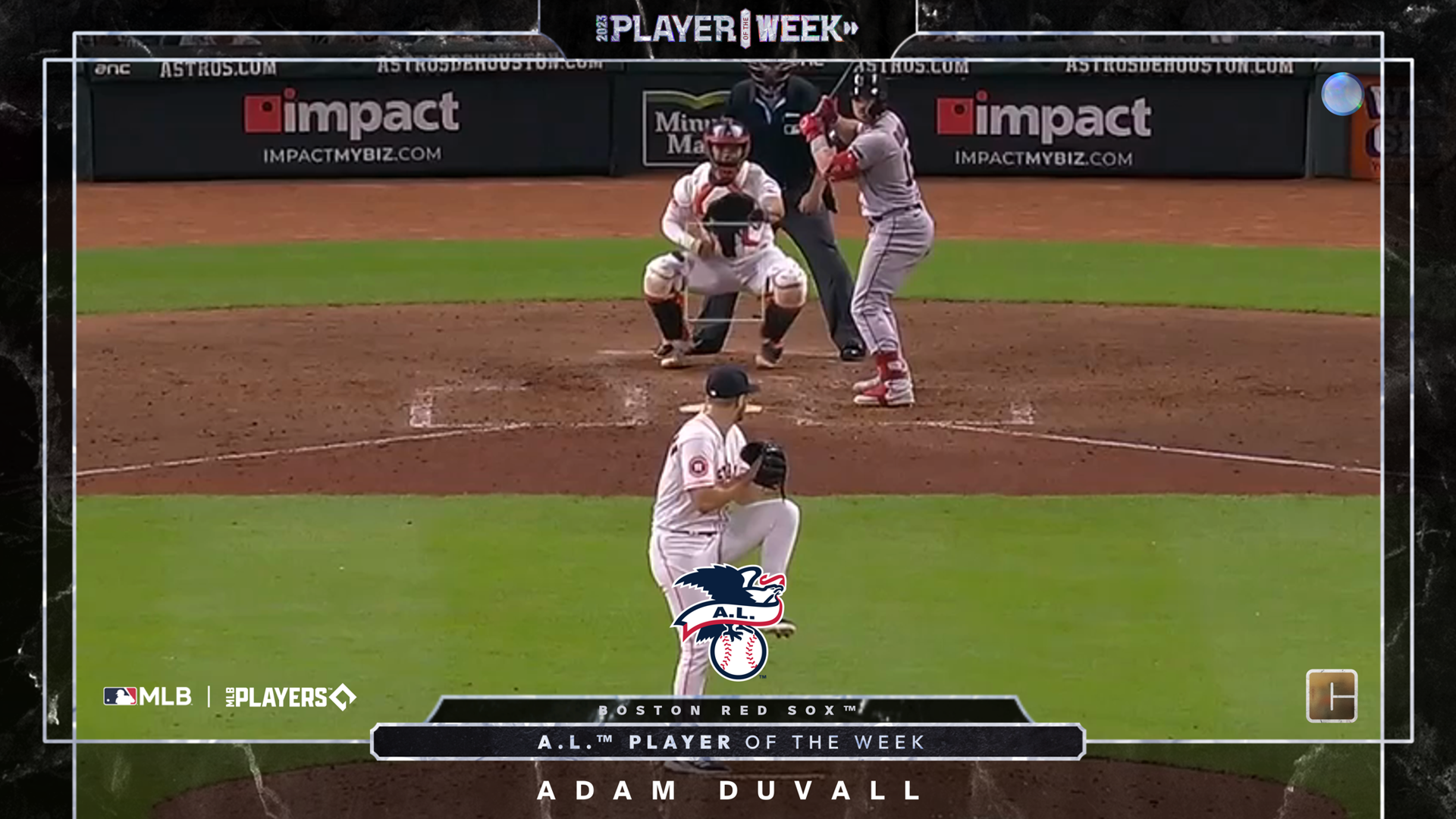 Adam Duvall AL Player of the 52 NFT artwork