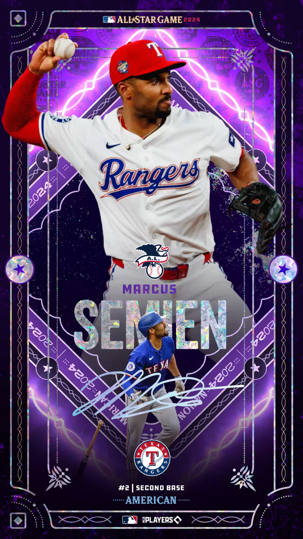 Marcus Semien (7/25) NFT artwork