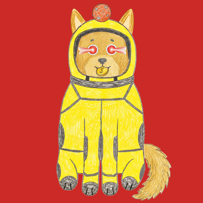 Space Shibas #27 NFT artwork